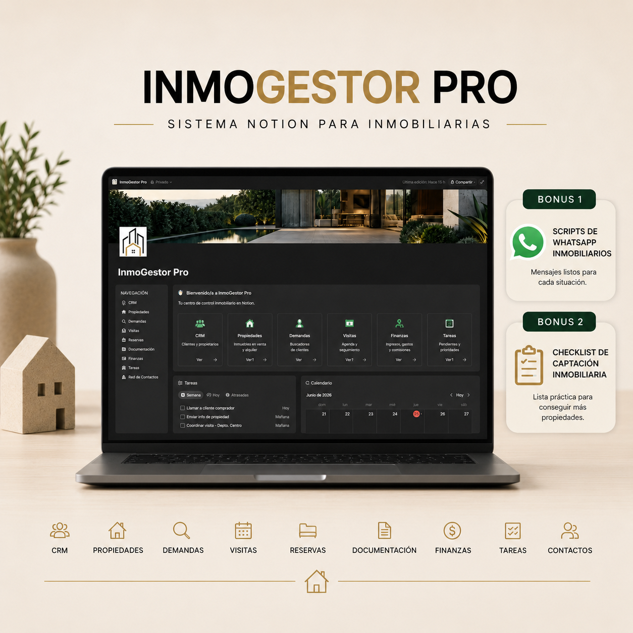 InmoGestor Pro – Sistema Notion para Inmobiliarias